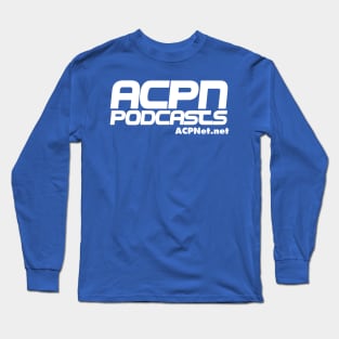 ACPN - 1990s Blue Cola Logo Variant Long Sleeve T-Shirt